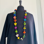 Load image into Gallery viewer, Ankara Swag Necklace
