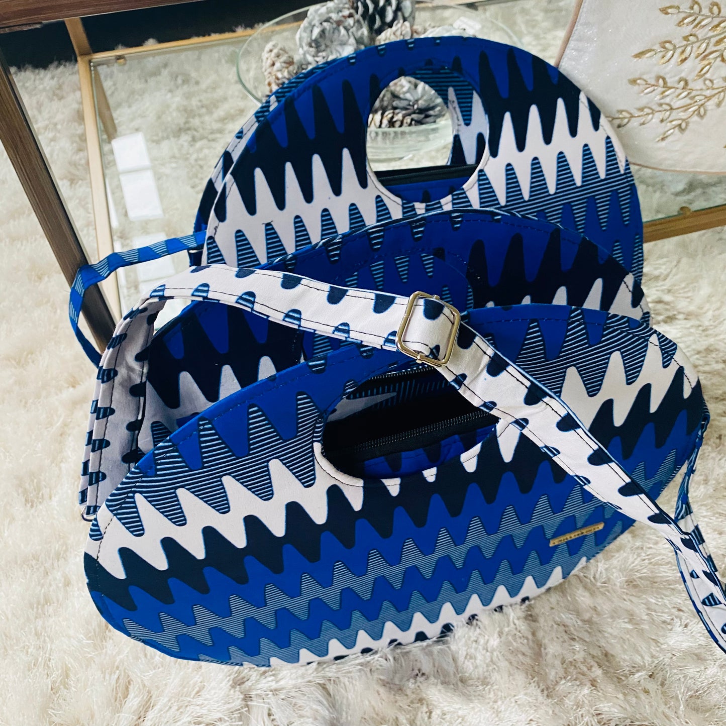 Round Ankara Bag