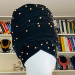 Load image into Gallery viewer, Velvet Turban Headwrap
