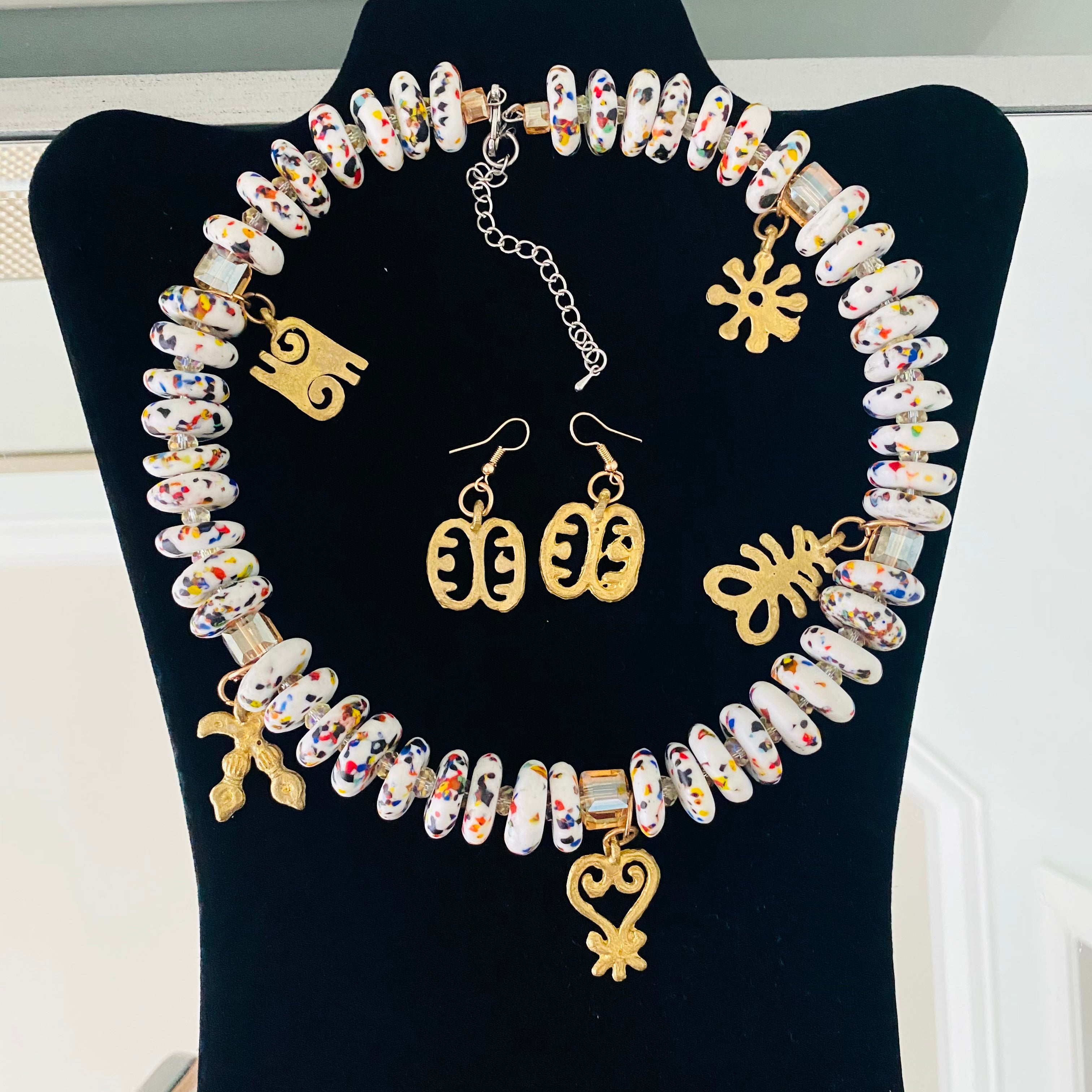 Adinkra Fever Necklace Set