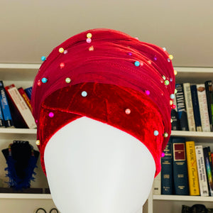 Velvet Turban Headwrap